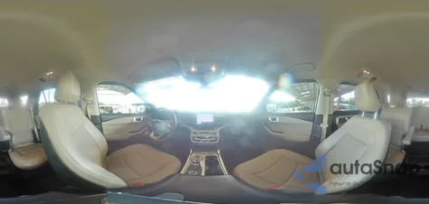 2020 Ford Explorer Xlt z USA, uszkodzony, nr VIN 1FMSK8DH1LGC96297